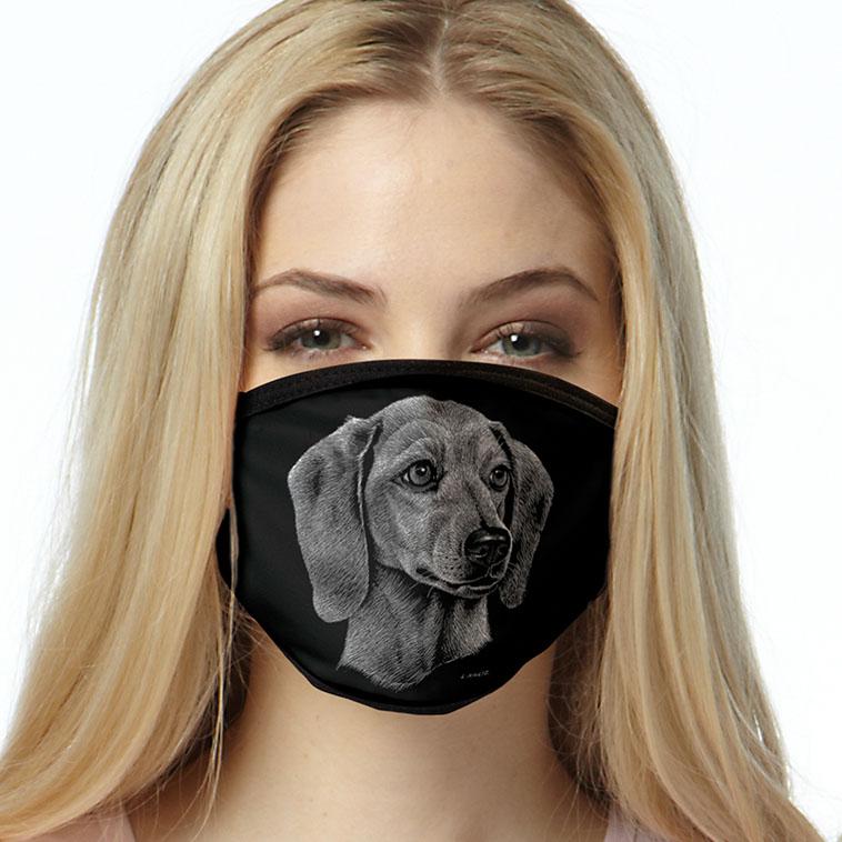 Dachshund FACE MASK Dog Breed Face Covering