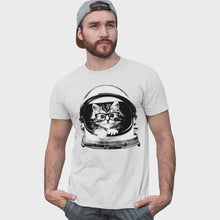 Load and play video in Gallery viewer, Adult Unisex Space Kitten Solar Tee
