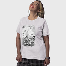 Load and play video in Gallery viewer, Adult Unisex Ocean Friends Solar Tee
