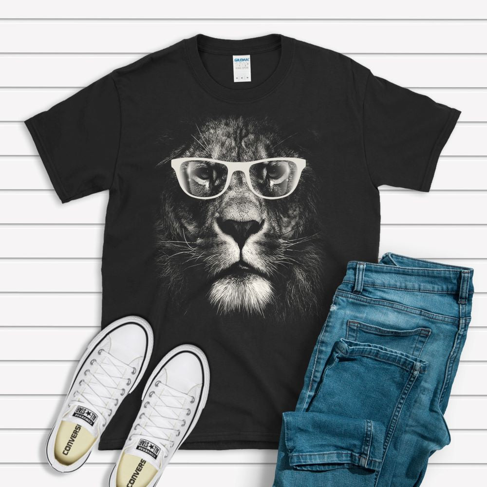 Lion Glasses, T-Shirt