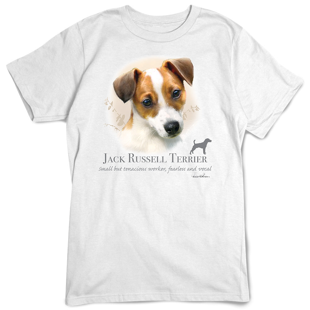 Jack Russell Terrier Dog Breed Portrait T-Shirt