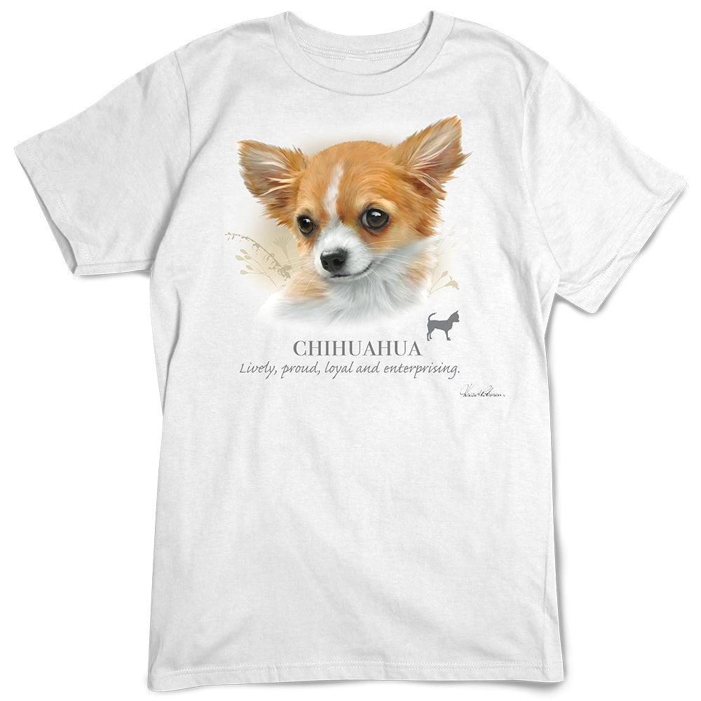 Chihuahua Dog Breed Portrait  T-Shirt