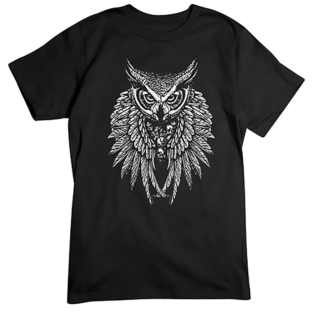 Owl Skull Wings , T-Shirt