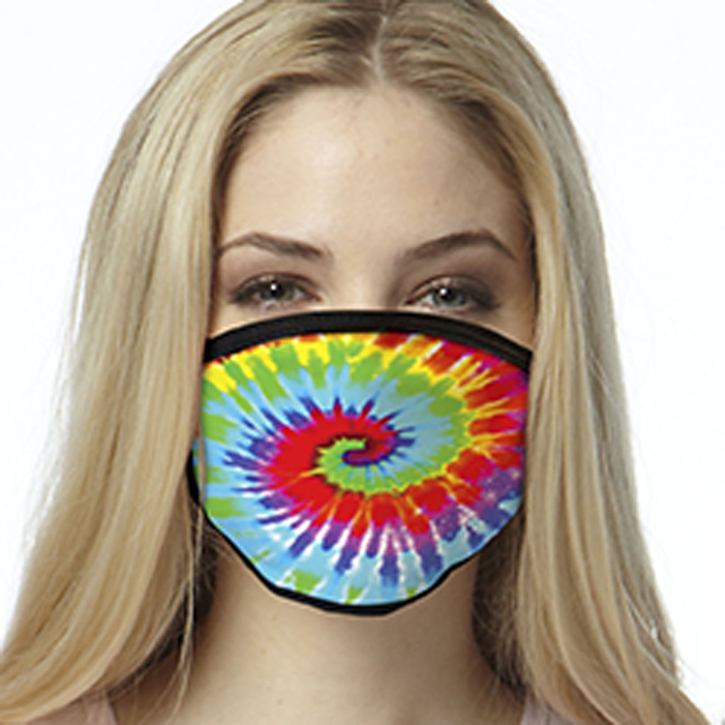 Tie Dye FACE MASK Tie Dye Swirl Cover Your Face Masks