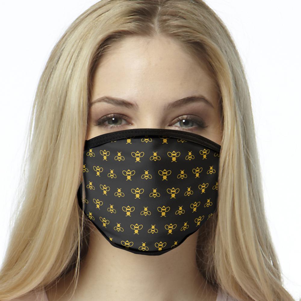 Designer Bees FACE MASK Cover Your Face Masks