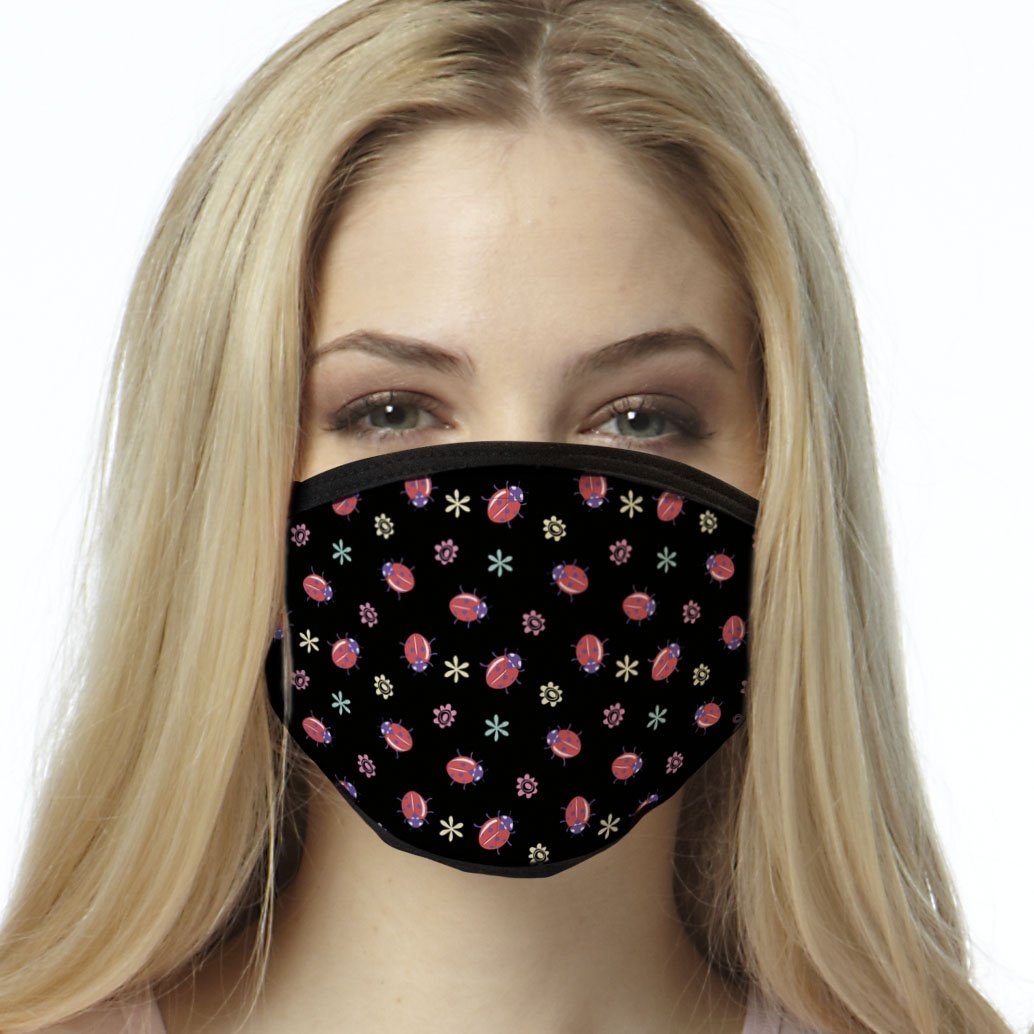 Lady Bug FACE MASK Cover Your Face Masks