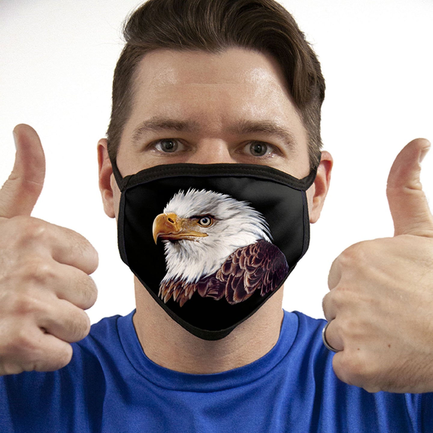 Bald Eagle FACE MASK American Pride Cover Your Face Masks