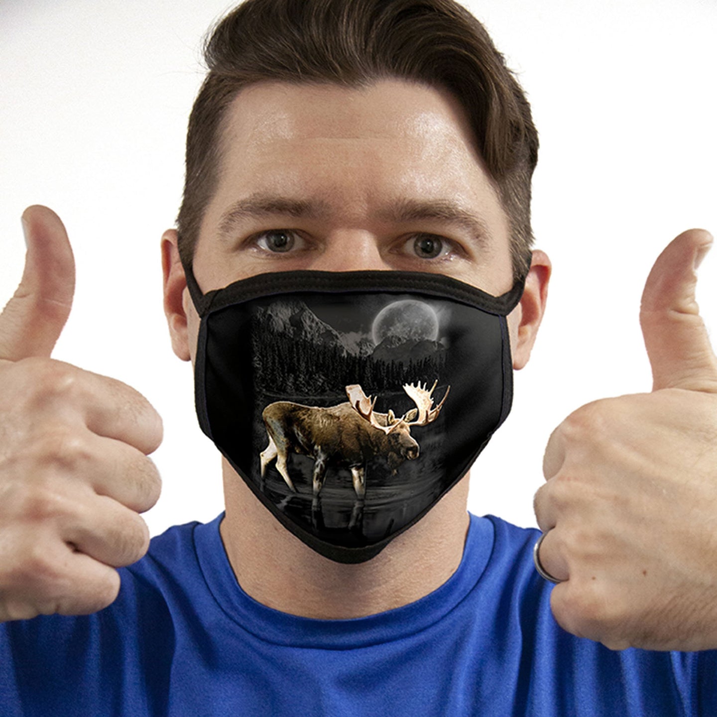 Moose FACE MASK Cover Your Face Masks