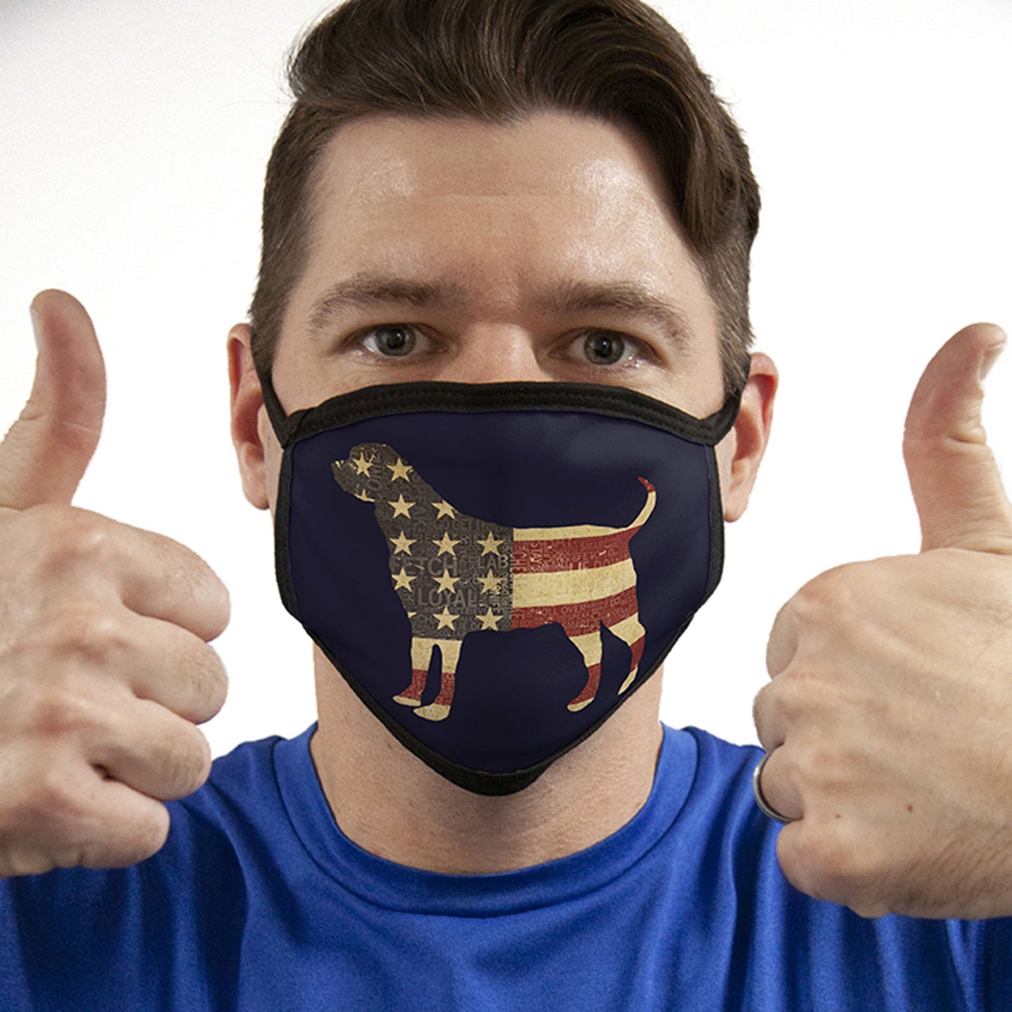 Dog Flag FACE MASK American Pride Cover Your Face Masks