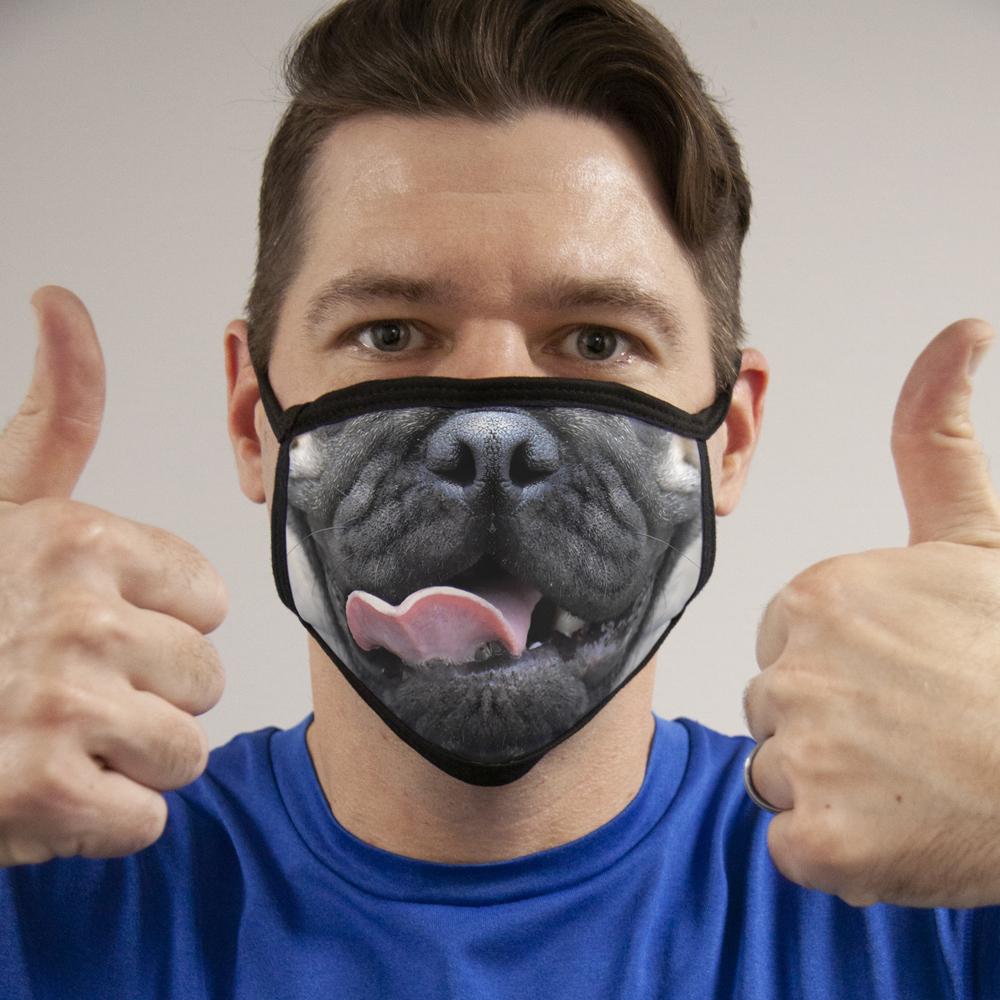 Pug FACE MASK Cover Your Face Masks