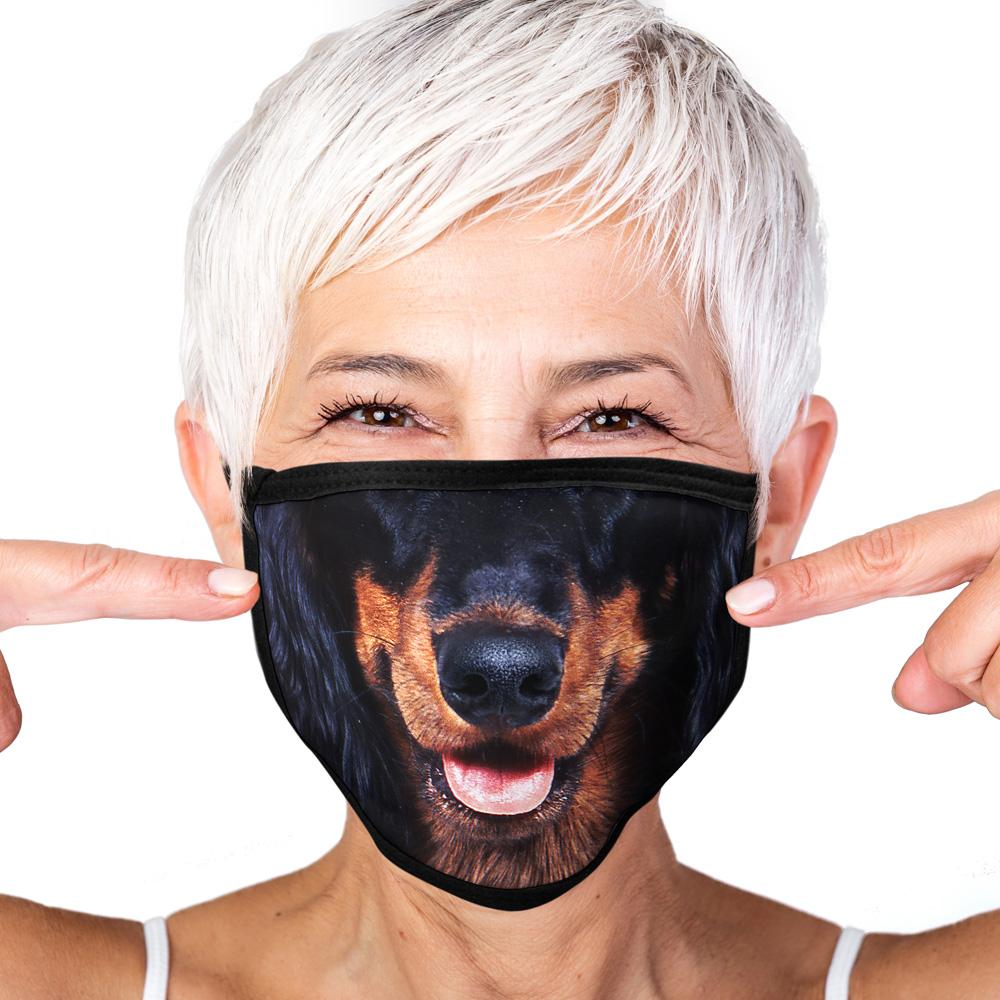 Dachshund FACE MASK Cover Your Face Dog Breed Masks