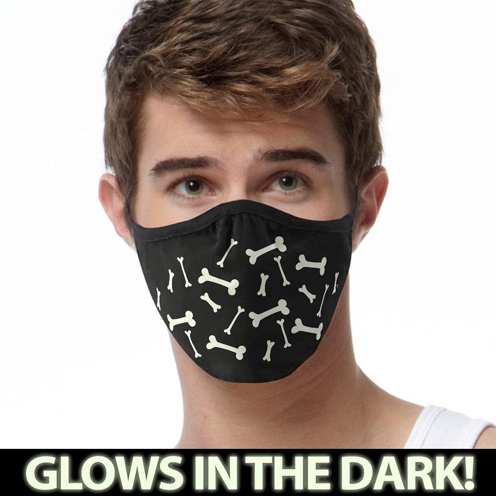 Bones GLOW FACE MASK Face Covering