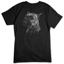 Load image into Gallery viewer, Boxer T-shirt, Scratchboard Dog Breed
