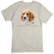 Load image into Gallery viewer, Beagle Dog Breed Portrait T-Shirt
