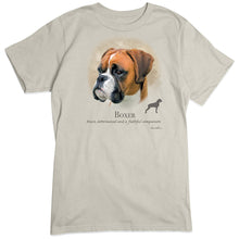 Load image into Gallery viewer, Boxer Dog Breed Portrait T-Shirt
