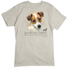 Load image into Gallery viewer, Jack Russell Terrier Dog Breed Portrait T-Shirt
