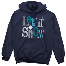 Load image into Gallery viewer, Christmas Hoodie, Let It Snow
