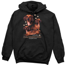 Load image into Gallery viewer, Dachshund Hoodie, Not Just a Dog
