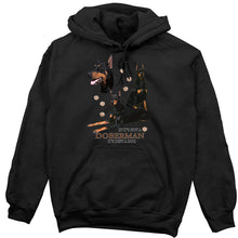 Load image into Gallery viewer, Doberman Hoodie, Not Just a Dog
