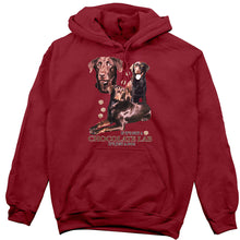 Load image into Gallery viewer, Chocolate Lab Hoodie, Not Just a Dog
