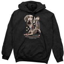 Load image into Gallery viewer, Weimaraner Hoodie, Not Just a Dog

