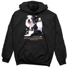 Load image into Gallery viewer, Australian Shepherd Hoodie, Not Just a Dog
