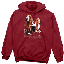 Load image into Gallery viewer, Basset Hound Hoodie, Not Just a Dog
