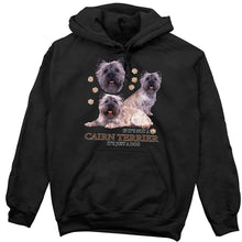 Load image into Gallery viewer, Cairn Terrier Hoodie, Not Just a Dog
