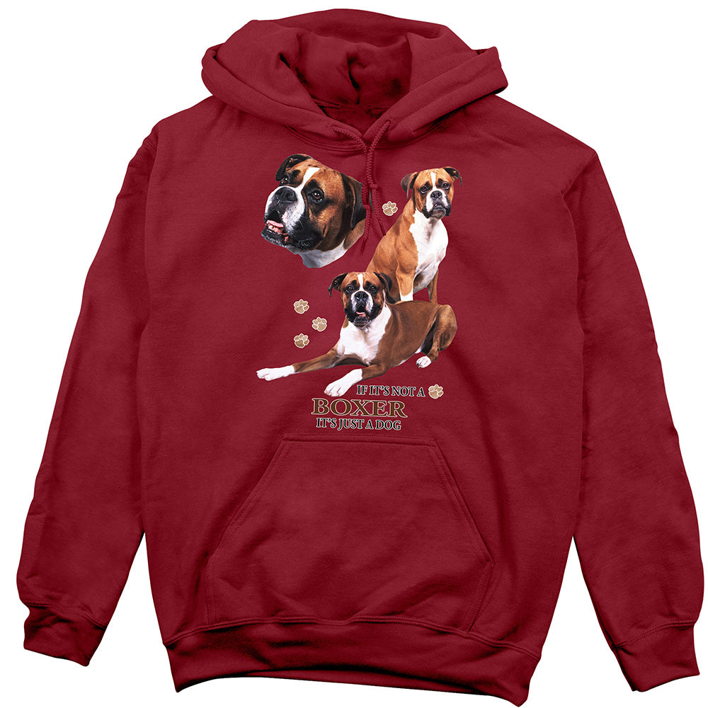 Boxer Hoodie, Not Just a Dog