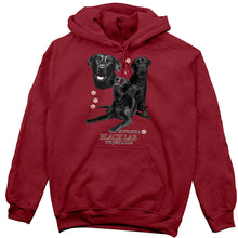 Load image into Gallery viewer, Black Lab Hoodie, Not Just a Dog
