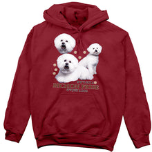 Load image into Gallery viewer, Bichon Frise Hoodie, Not Just a Dog
