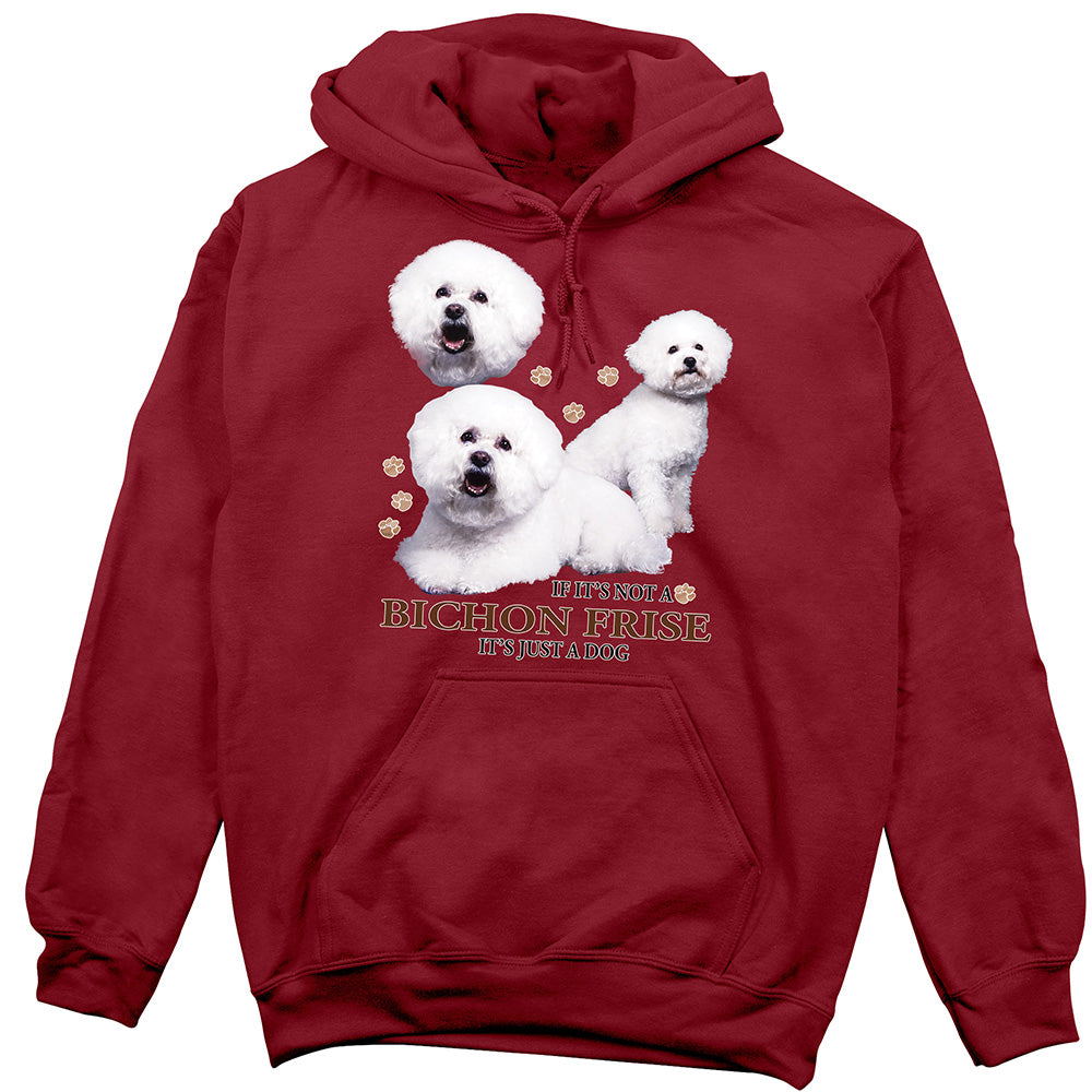 Bichon Frise Hoodie, Not Just a Dog
