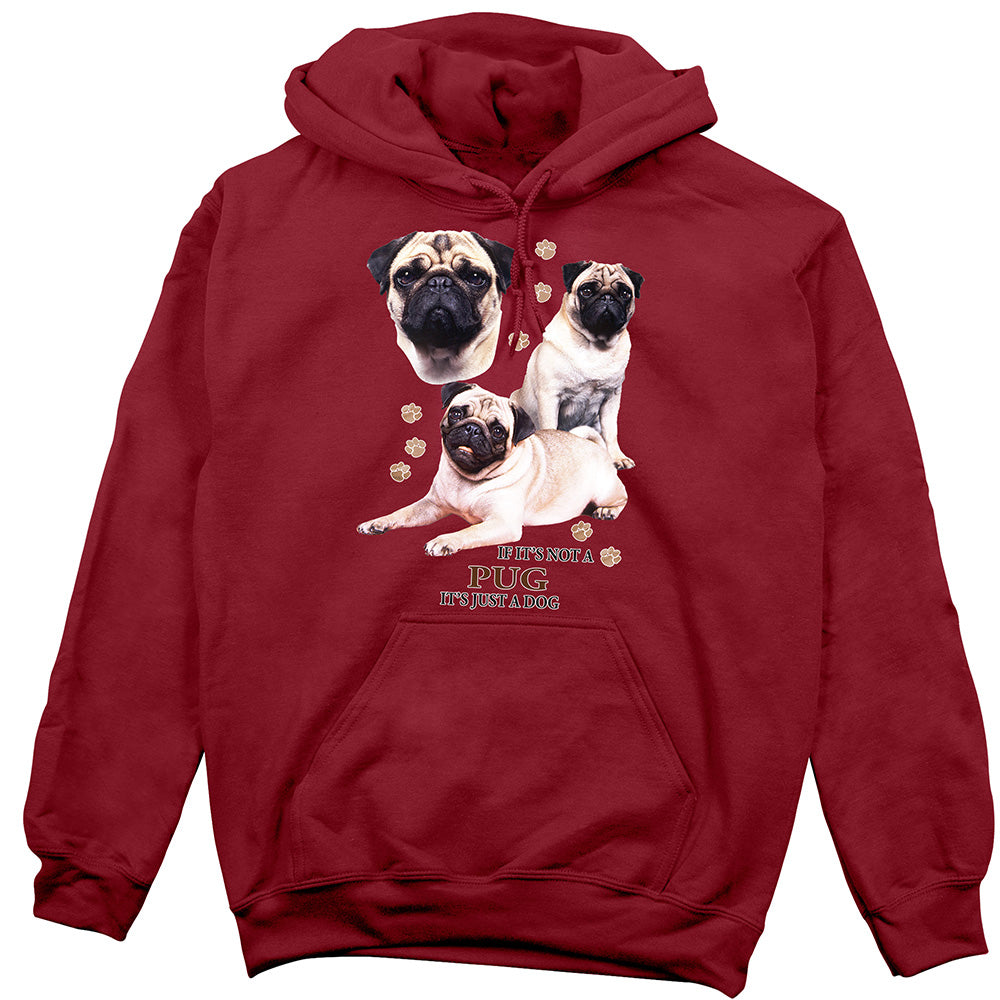 Pug Hoodie, Not Just a Dog
