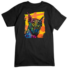 Load image into Gallery viewer, Colorful Doberman T-Shirt
