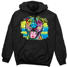 Load image into Gallery viewer, Happy Pitbull Hoodie
