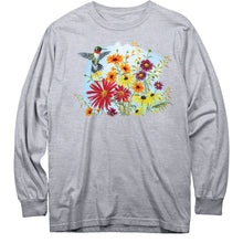 Load image into Gallery viewer, Humming Bird Bouquet Long Sleeve

