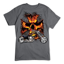 Load image into Gallery viewer, Bike Flames T-Shirt
