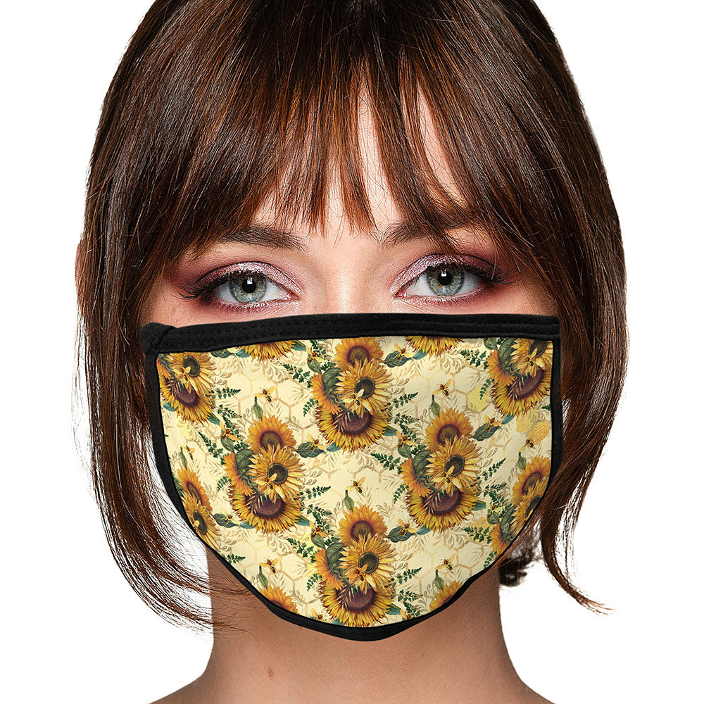 Sunflower Face Mask