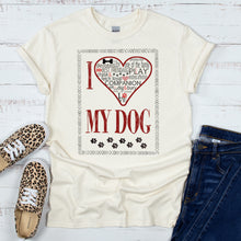 Load image into Gallery viewer, Heart My Dog T-Shirt

