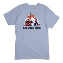 Load image into Gallery viewer, King Charles Spaniel T-Shirt, Furry Friends Dogs
