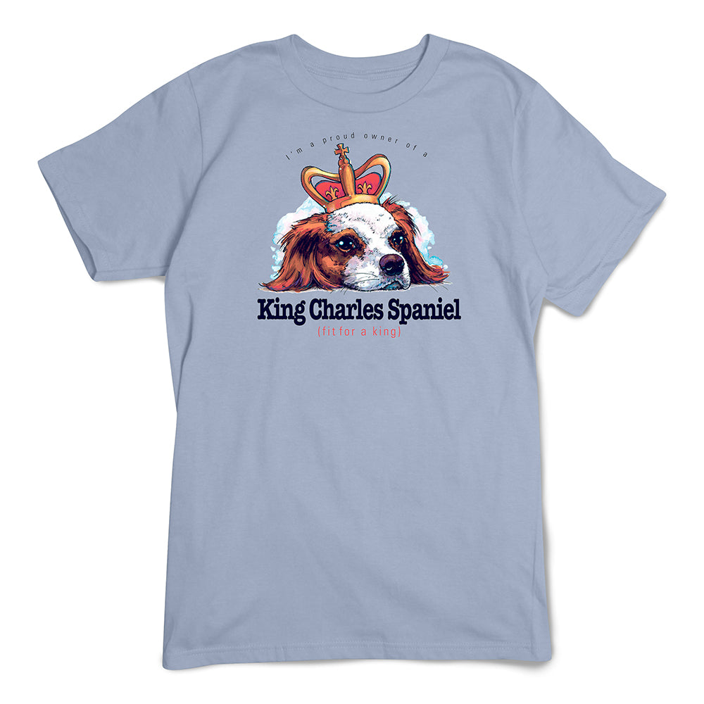 King Charles Spaniel T-Shirt, Furry Friends Dogs