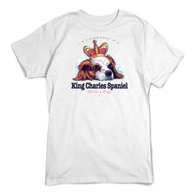 Load image into Gallery viewer, King Charles Spaniel T-Shirt, Furry Friends Dogs
