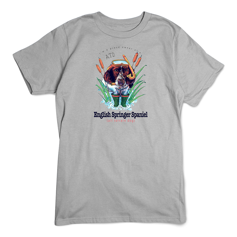English Springer Spaniel T-Shirt, Furry Friends Dogs