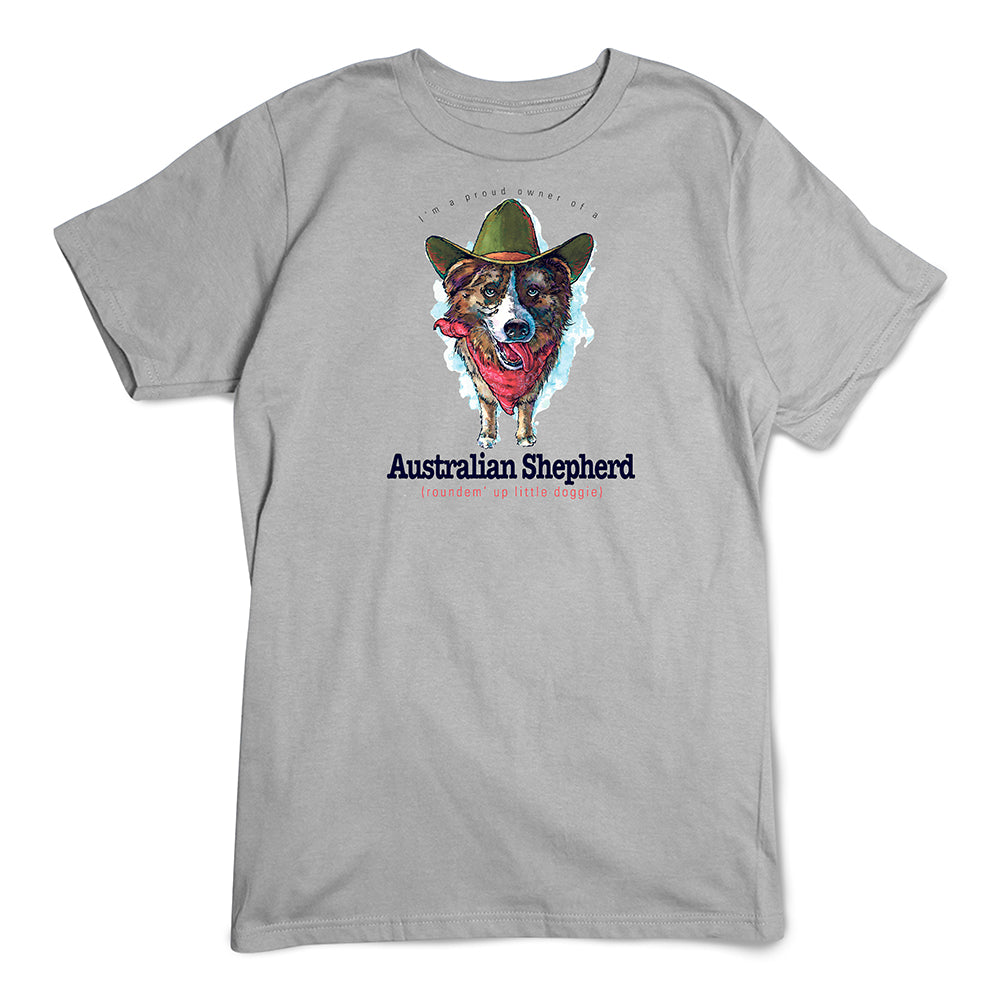 Australian Shepherd T-Shirt, Furry Friends Dogs