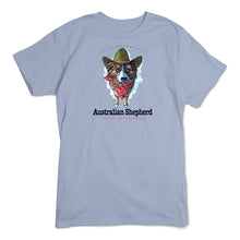 Load image into Gallery viewer, Australian Shepherd T-Shirt, Furry Friends Dogs
