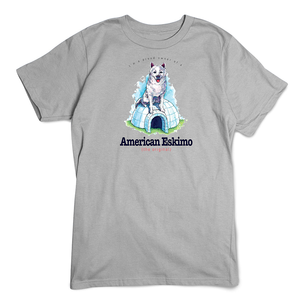American Eskimo T-Shirt, Furry Friends Dogs