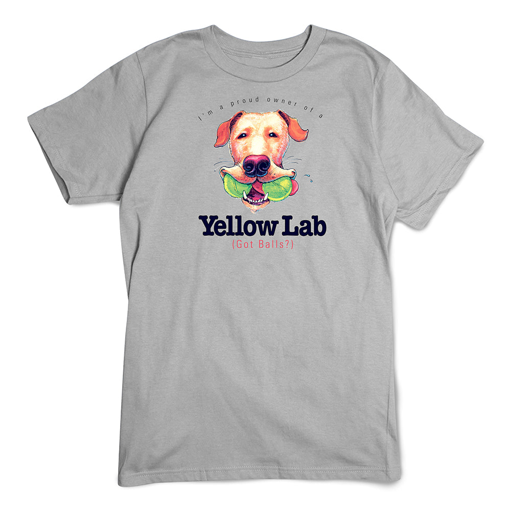 Yellow Lab T-Shirt, Furry Friends Dogs