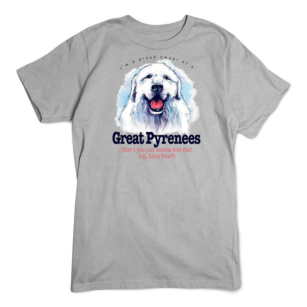 Great Pyrenees T-Shirt, Furry Friends Dogs