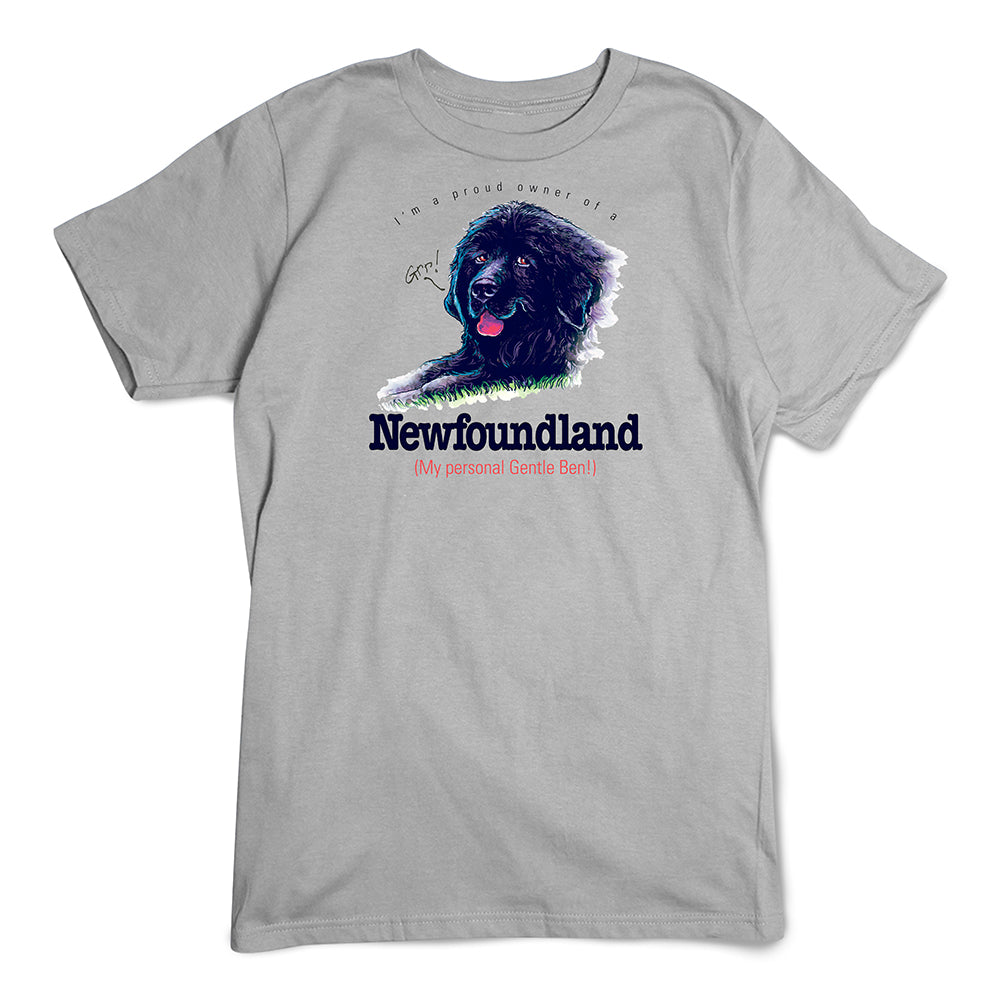 Newfoundland T-Shirt, Furry Friends Dogs