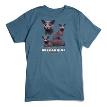 Load image into Gallery viewer, Russian Blue T-Shirt, Not Just A Cat

